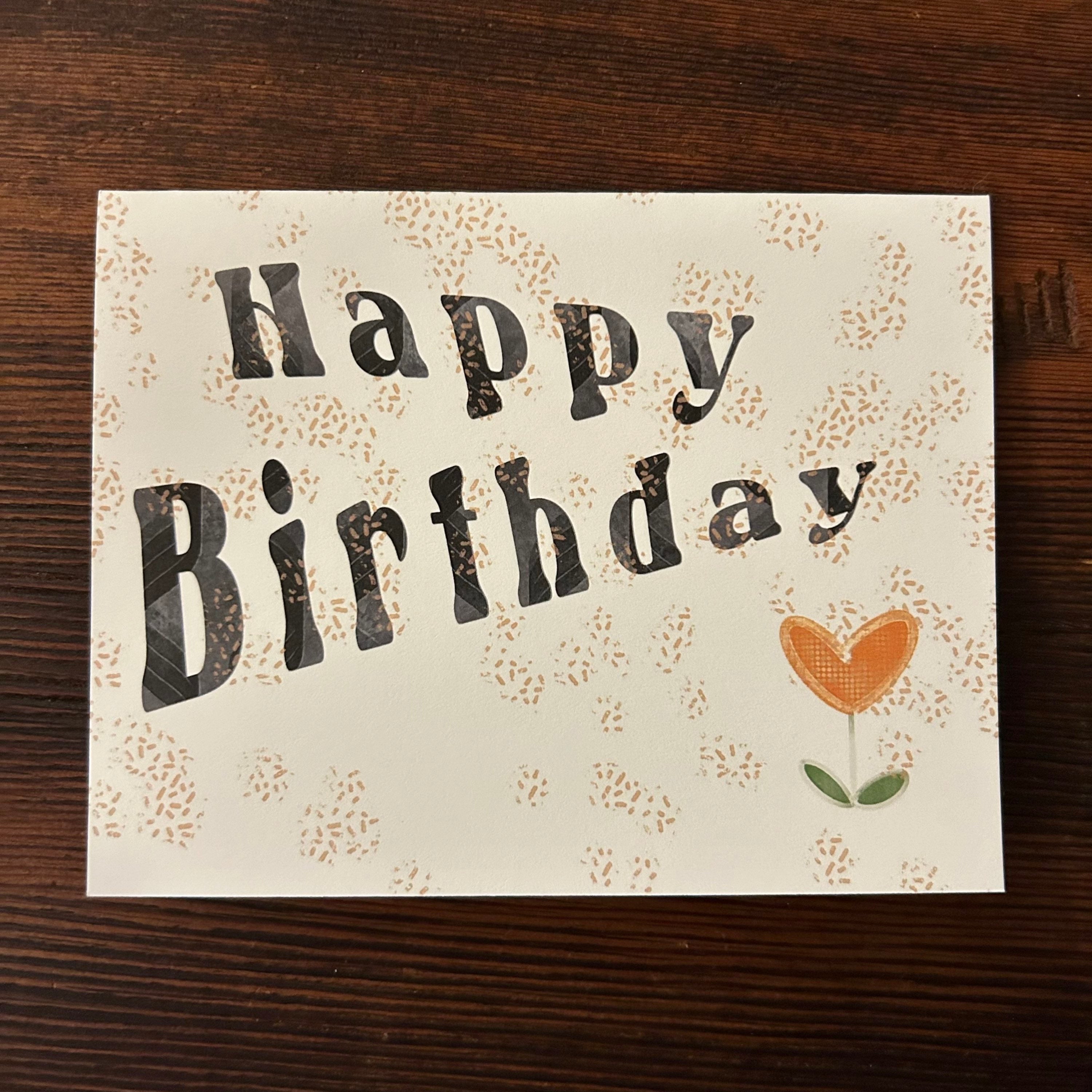 Blank Birthday Cards Custom Art Cards Set of 6 Custom Designed Card Pack image 1