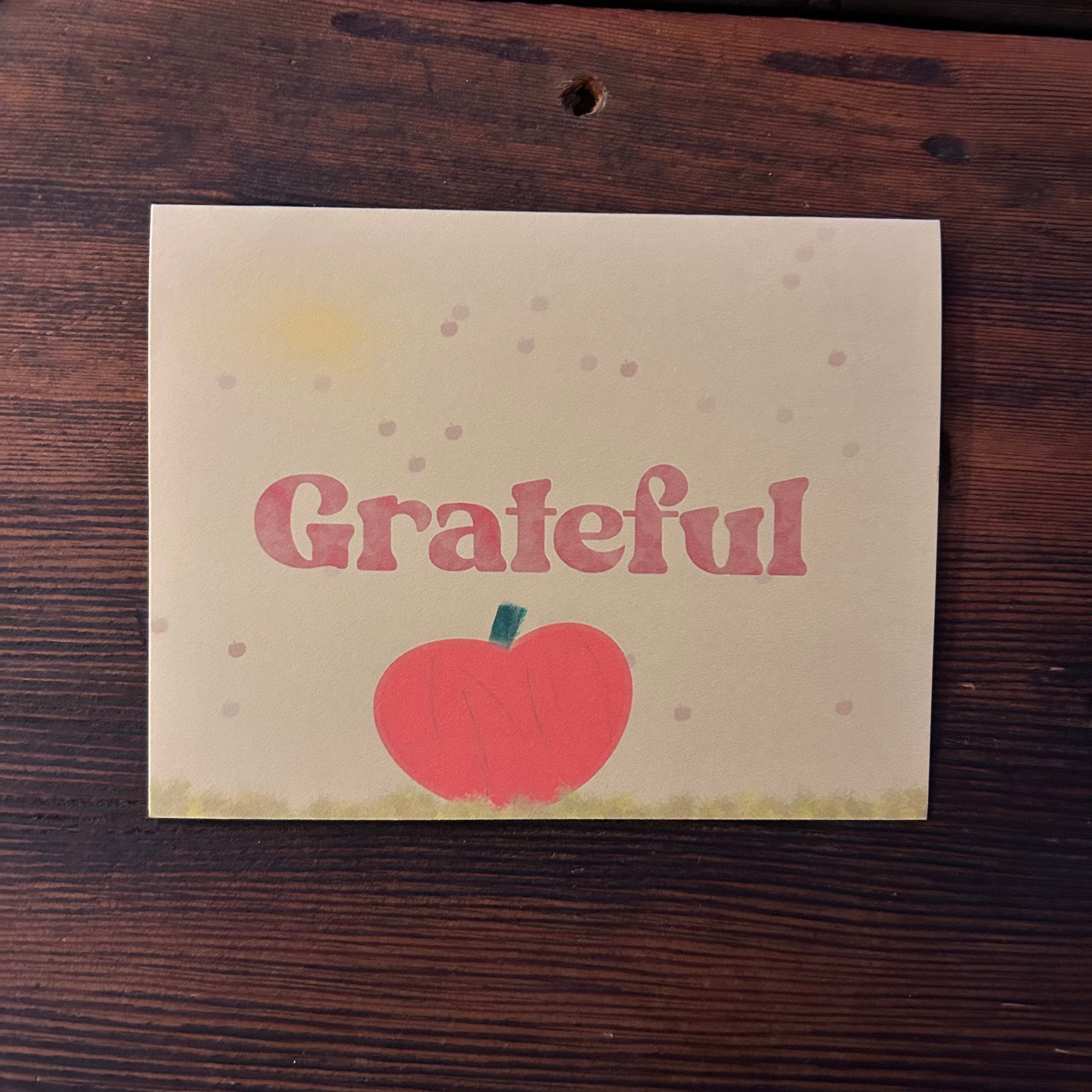 Grateful Greeting Cards Fall Autumn Cards Tablescape Ideas for Thanksgiving image 2