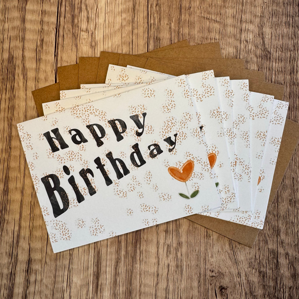 Greeting Cards Birthday Card Birthday Gift Card w/Envelopes Custom Art NEW