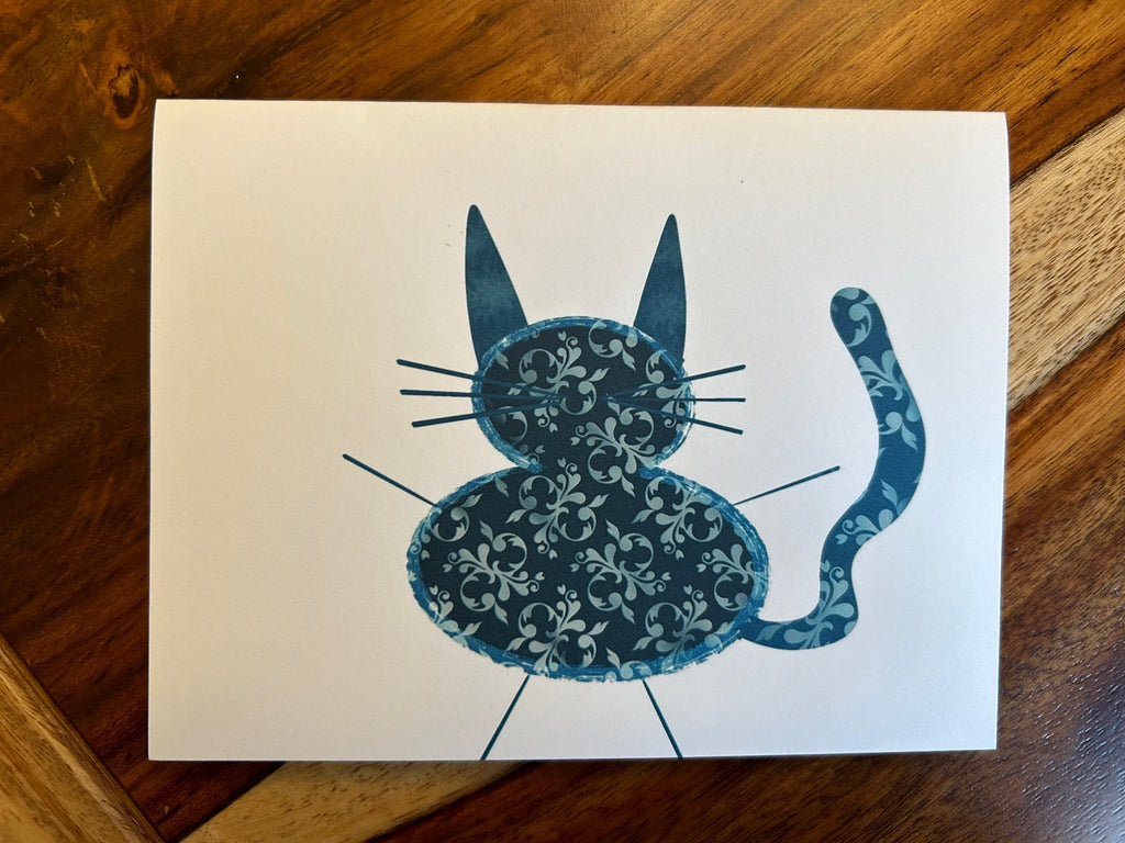 NWT Greeting Cards Blank Cards for Cat Lovers Set of 6 w/Envelopes Custom Made image 1