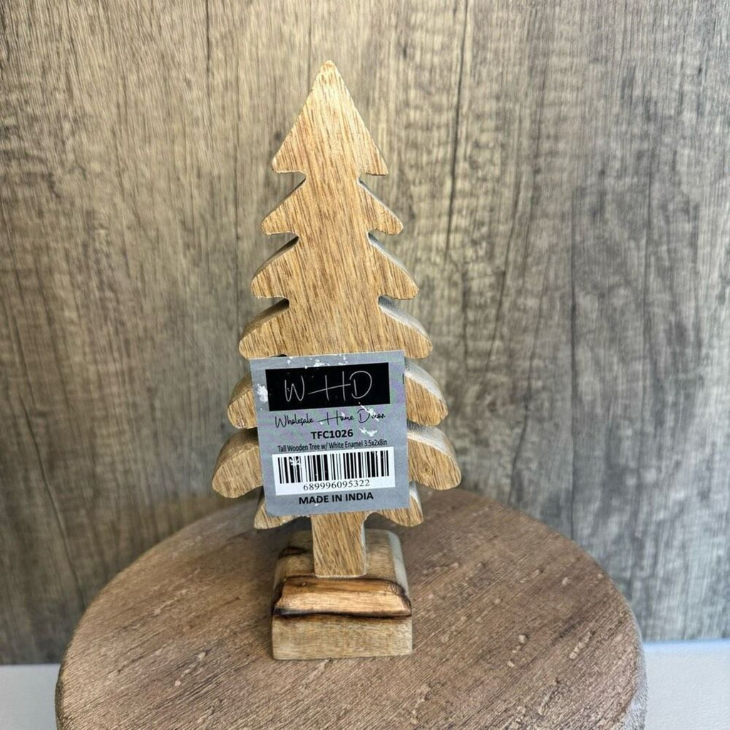 Rustic Christmas Tree Holiday Decor NEW FAST SHIP White Christmas Decor