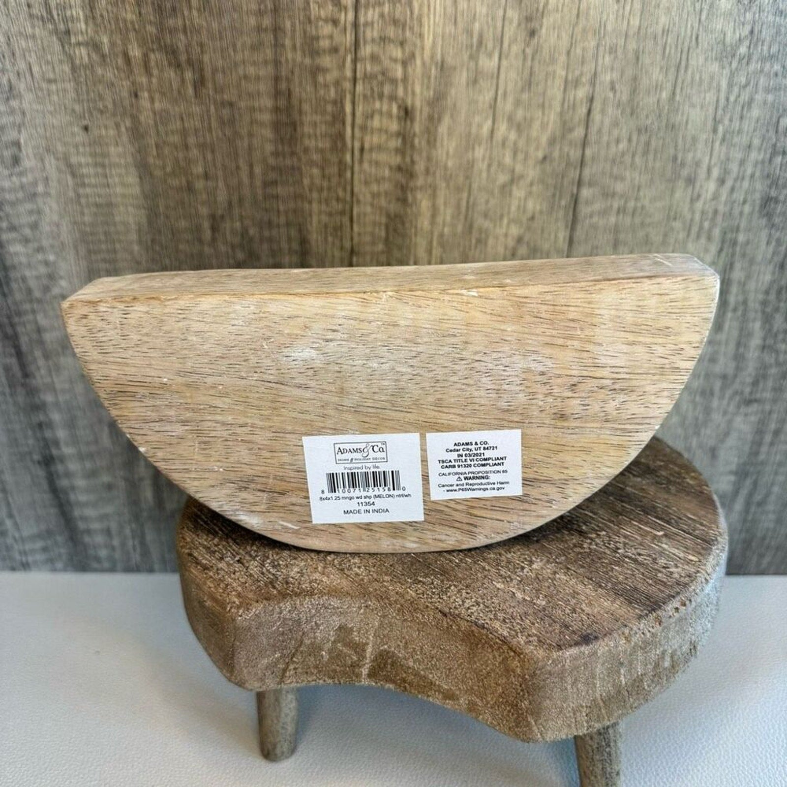 Rustic Wood Watermelon Fruit Summer Home Decor FAST SHIP NEW