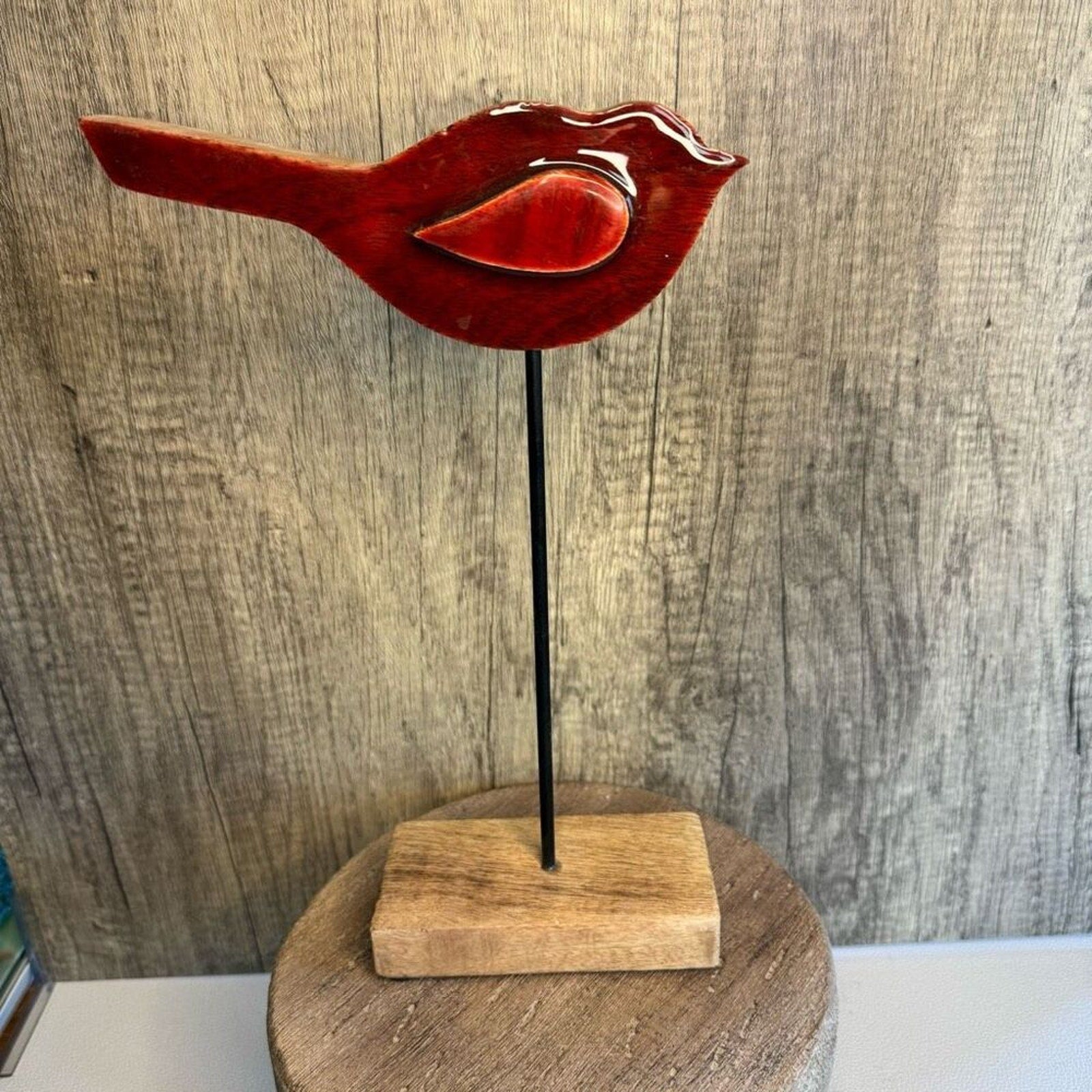 Rustic Wood Bird Decor Home Decor NEW FAST SHIP