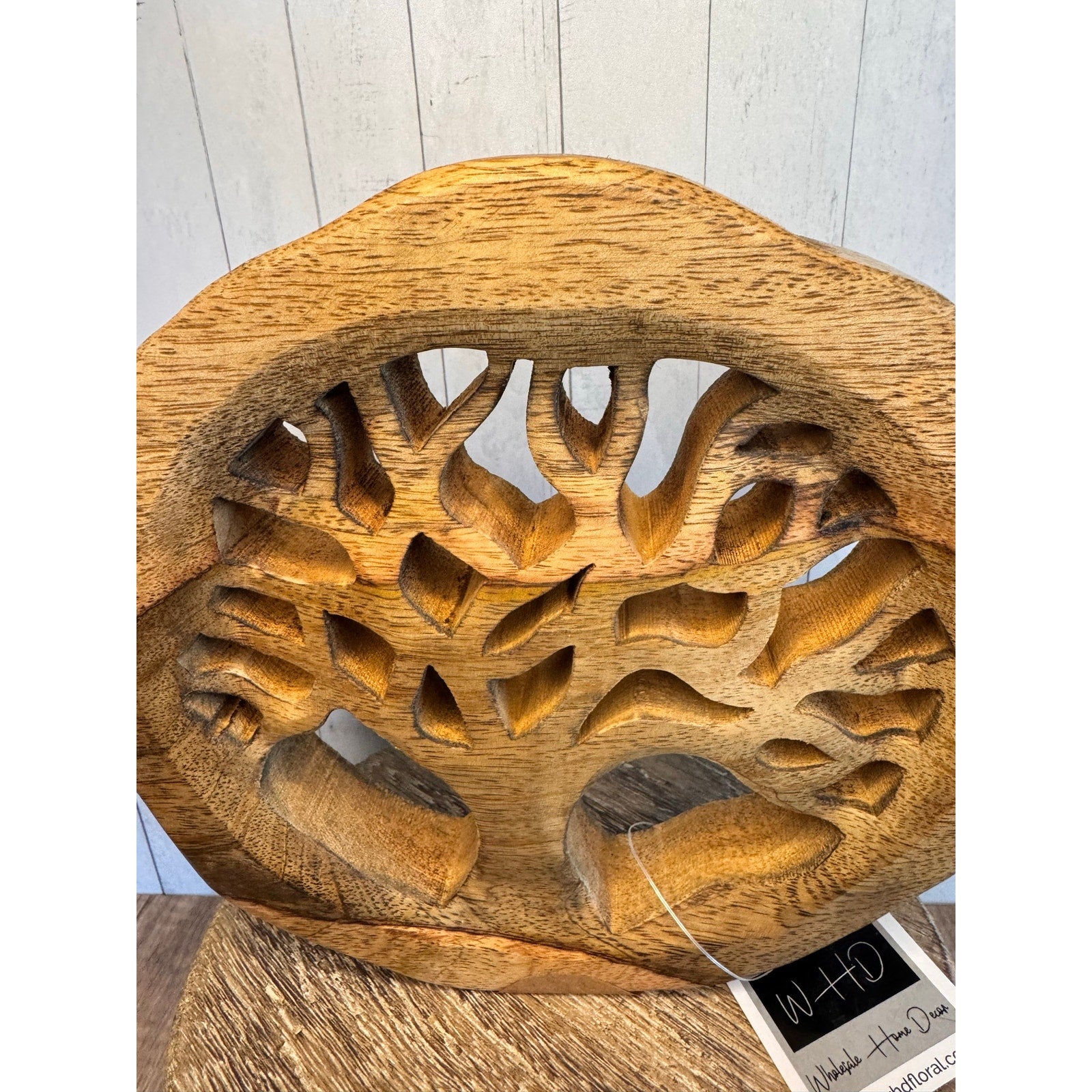 Rustic Tree of Life Home Decor Wood Tree Home Decor Tree Sitter NEW FAST SHIP