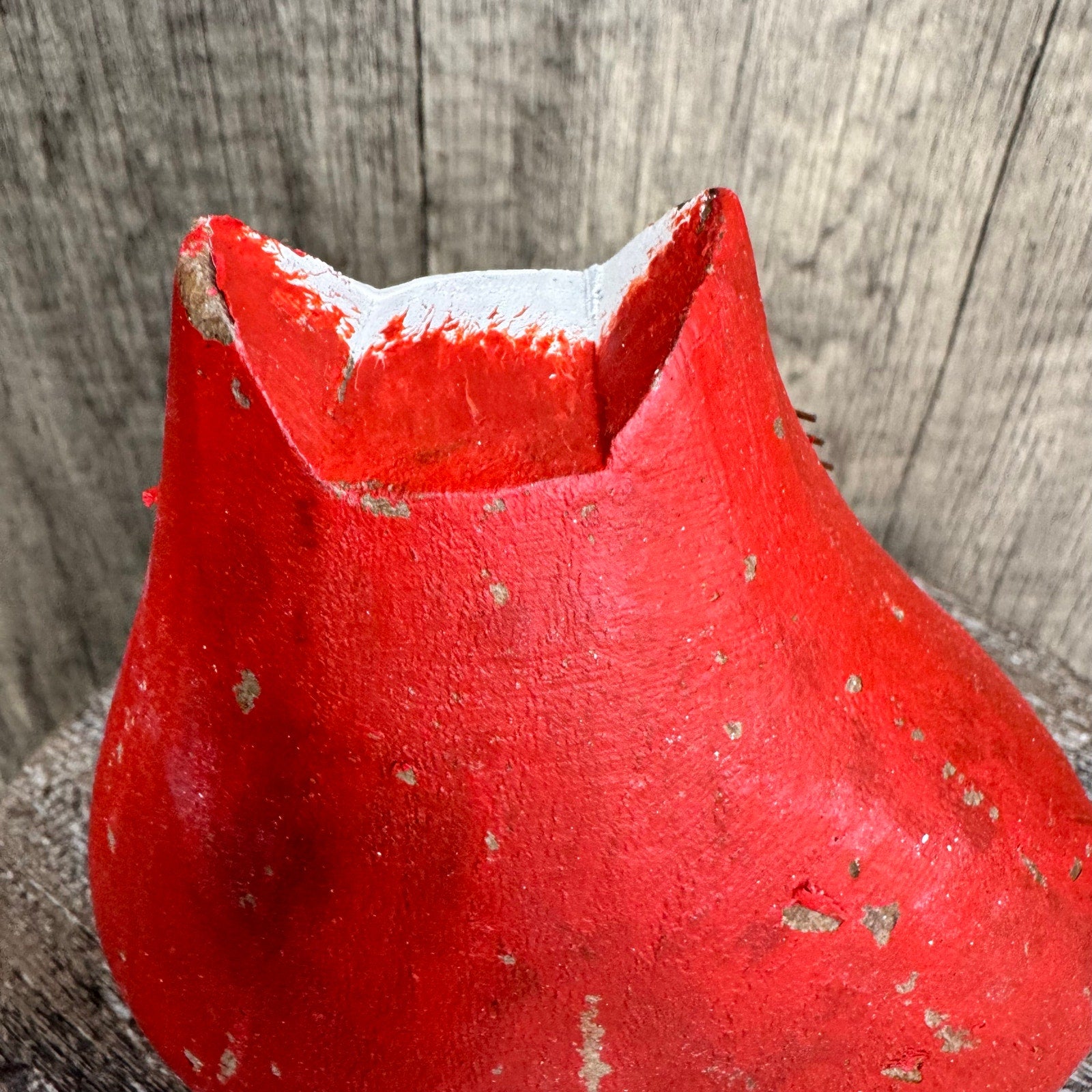 Rustic Tabby Cat Shelf Sitter Wood Love Home Decor Boho Home FAST SHIP
