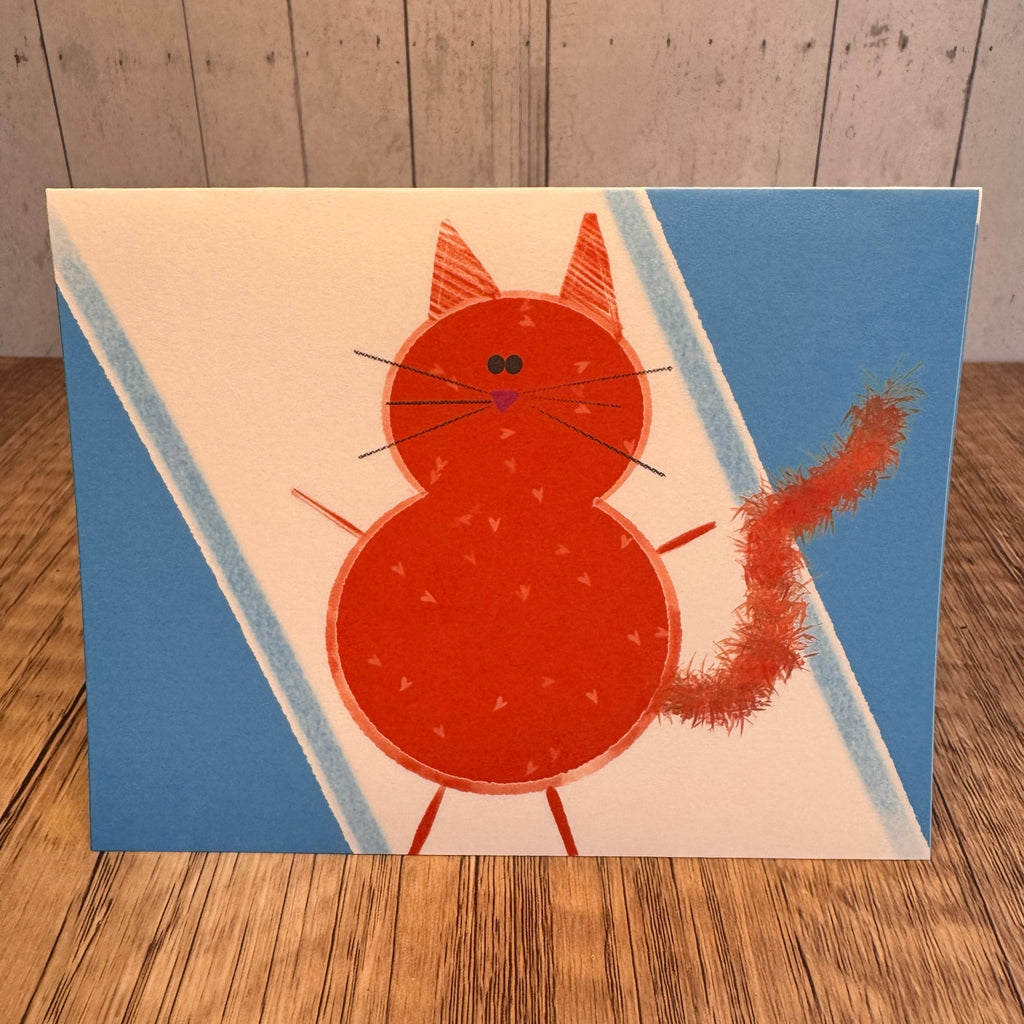 Greeting Cards Blank Notes Thank You Cards Orange Cat Lover 6 w/Envelopes NEW!