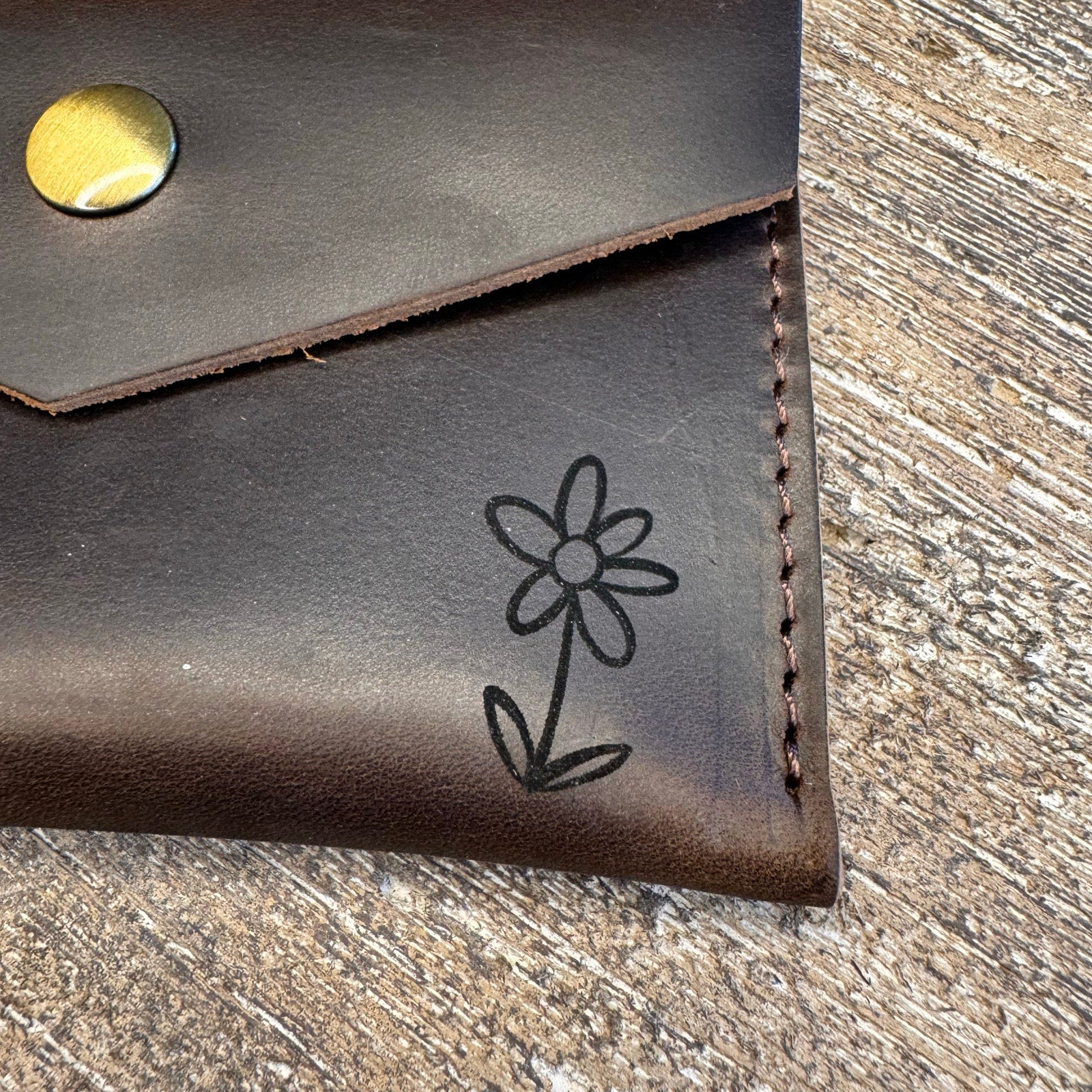 Genuine Leather Wallet  NEUTRAL BROWN Credit Card Holder Wallet NEW FAST SHIP