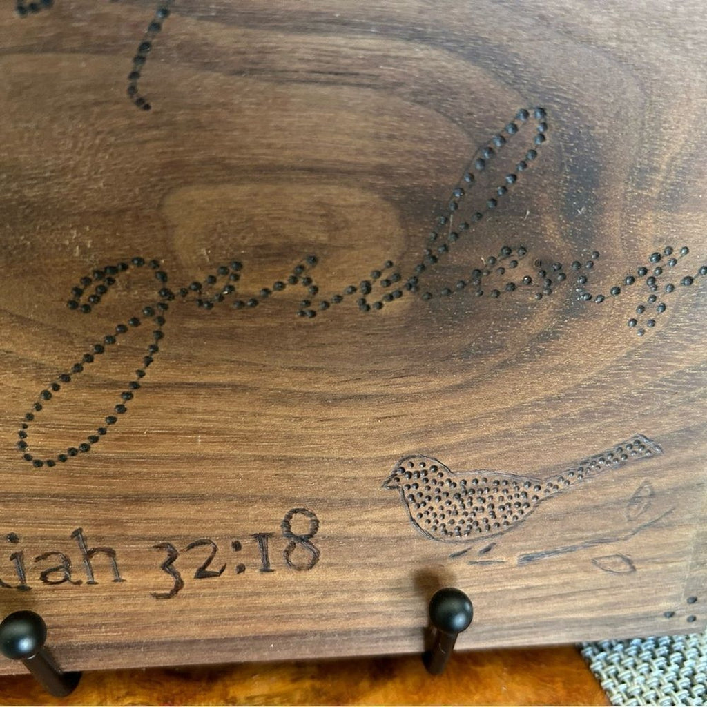 Kitchen Trivet Hot Plate Holder Hot Pad Custom Made Gift Bible Verse