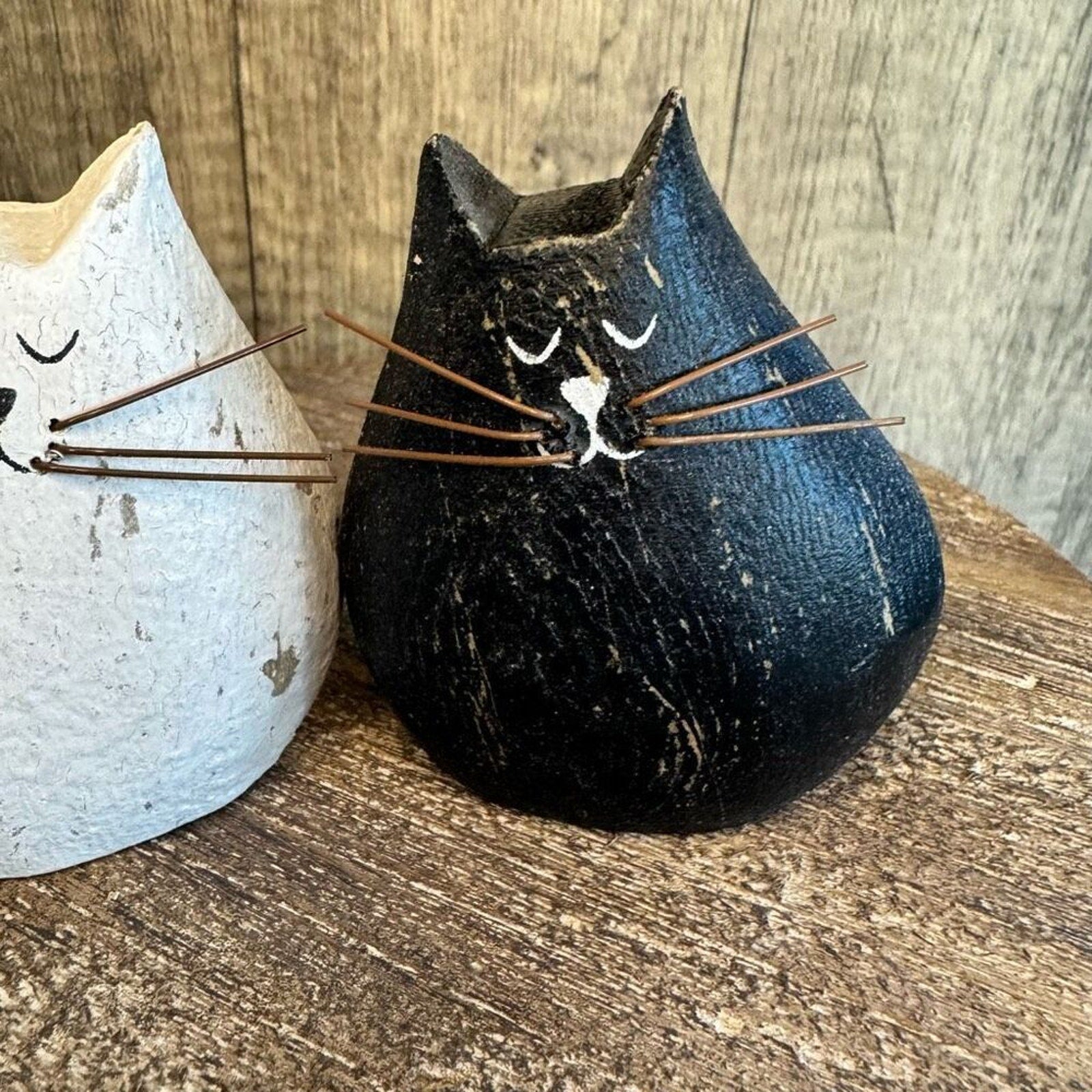 Rustic Kittens Sitter Wood Home Decor Cat Lover Gift FAST SHIP NEW