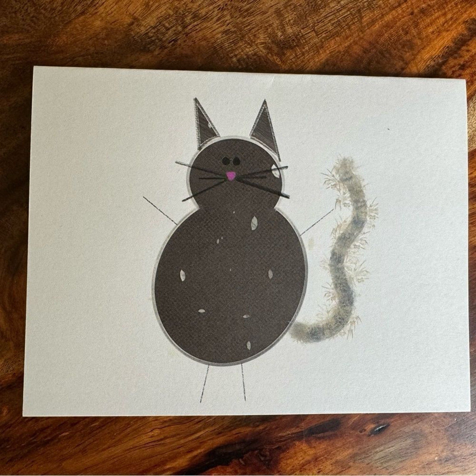Greeting Cards Blank Cards for Cat Lovers 6 w/Envelopes Custom Designed Art