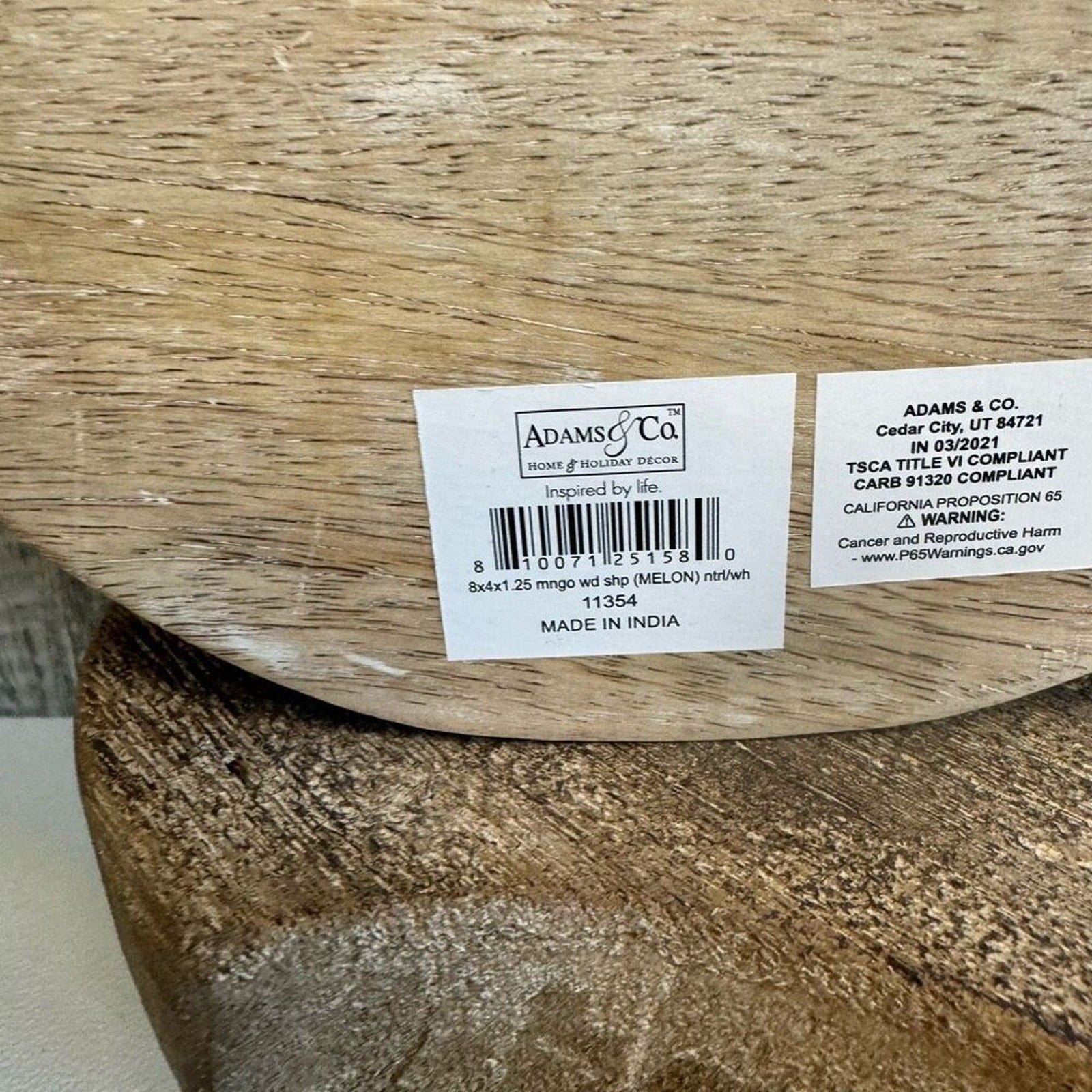 Rustic Wood Watermelon Fruit Summer Home Decor FAST SHIP NEW
