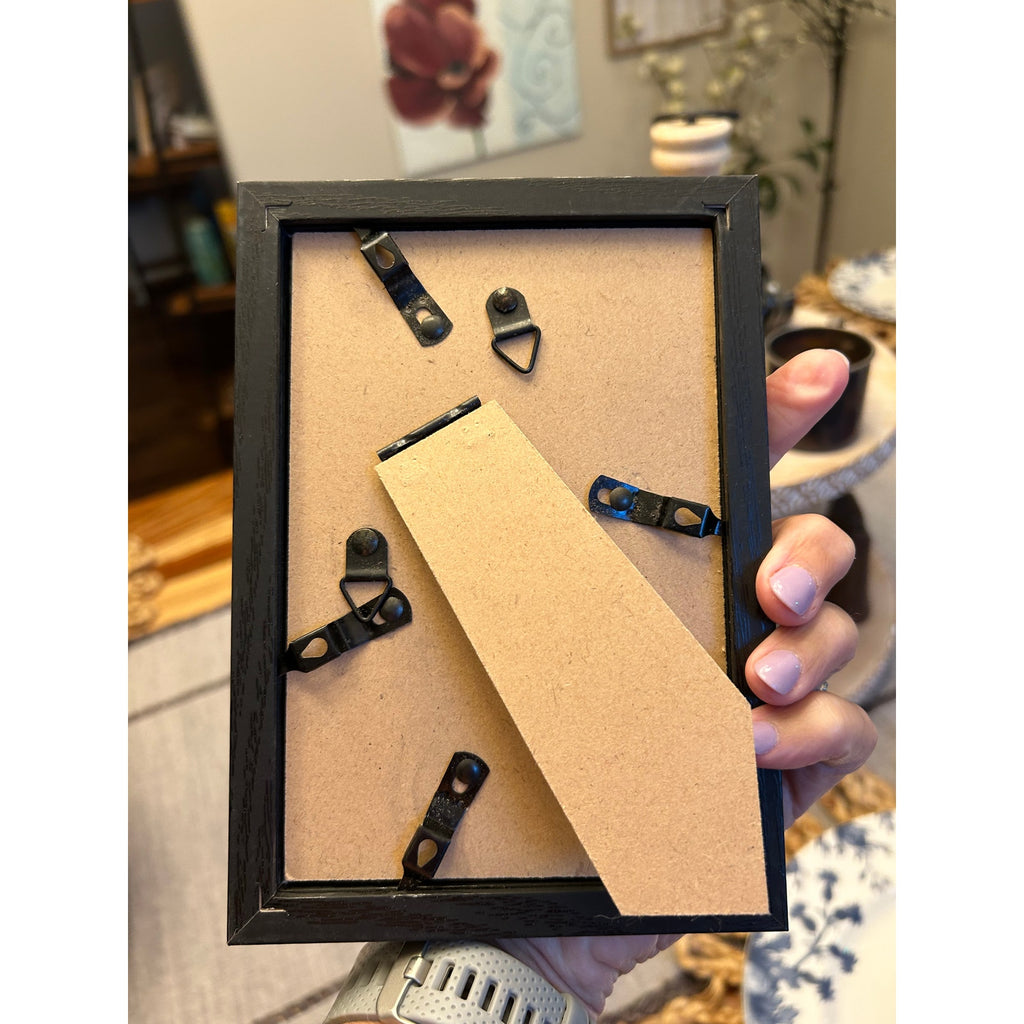 Kitty Cat Cat Mini Picture Frame Original Art Canvas Wall Art Decor Sassafras