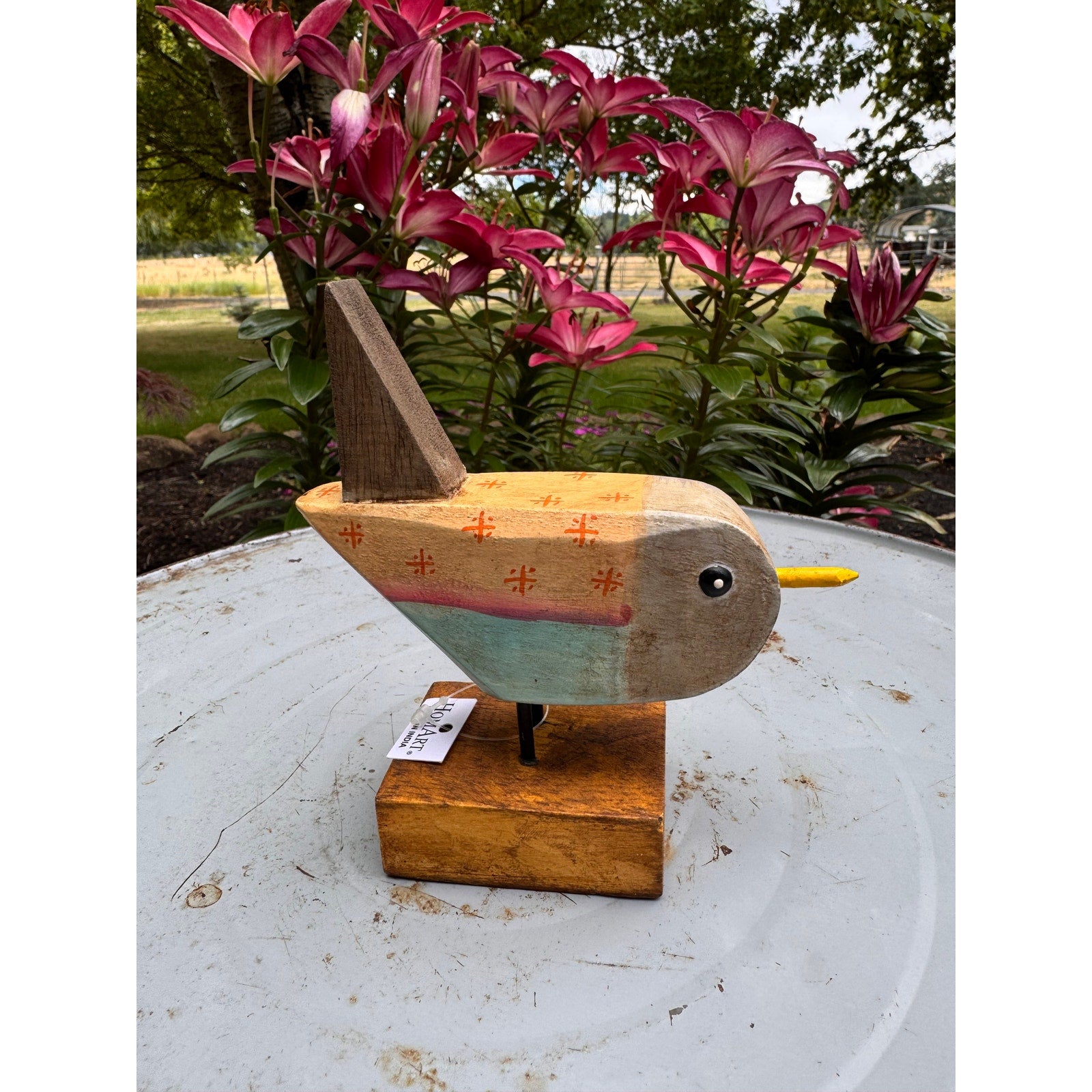 Wood Bird Set Songbirds Set of 3 Home Decor Bundle Handpainted Bird Lover Gift