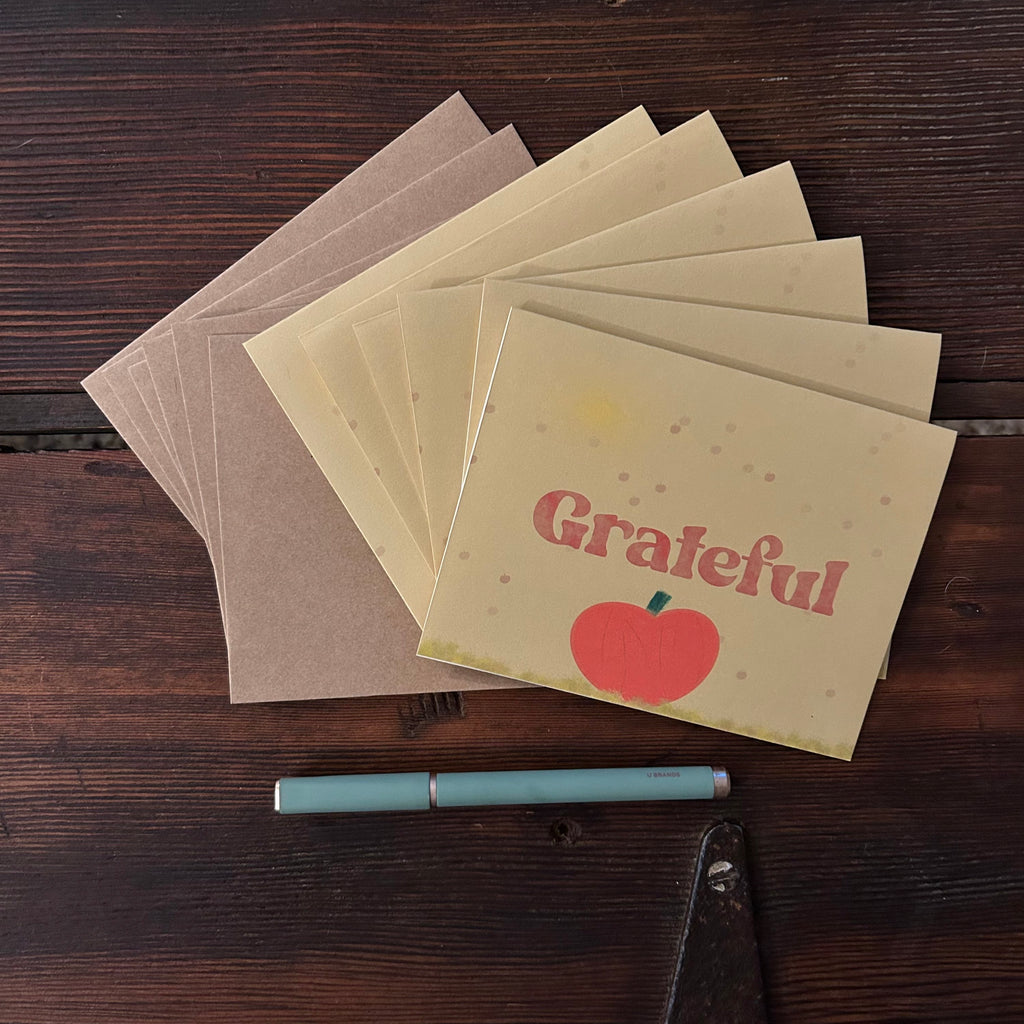 Grateful Greeting Cards Fall Autumn Cards Tablescape Ideas for Thanksgiving image 0