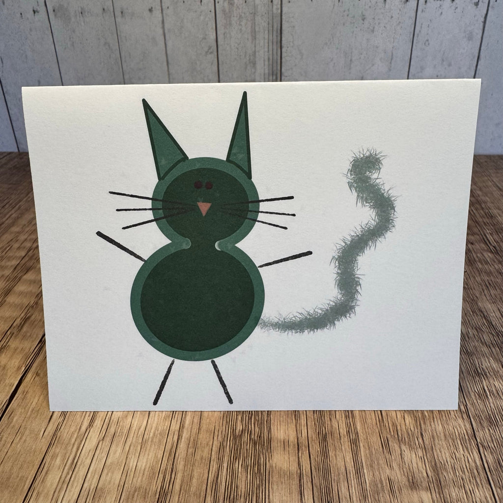 Greeting Cards Blank Notes Thank You Cards Cat Lover 6 w/Envelopes Custom Art