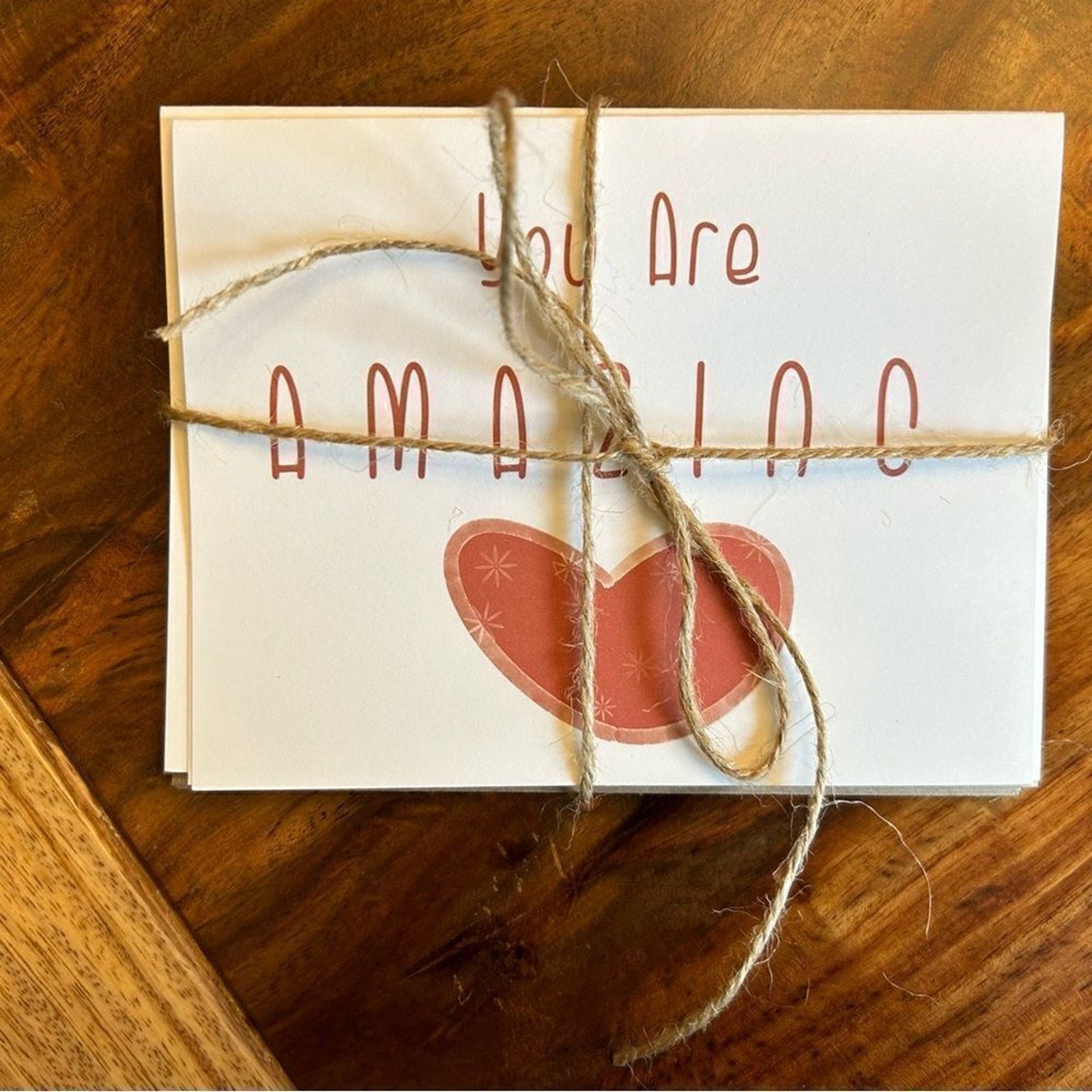 Greeting Cards Love Notes Encouragement Gift for Friend 6 w/Envelopes Custom B…