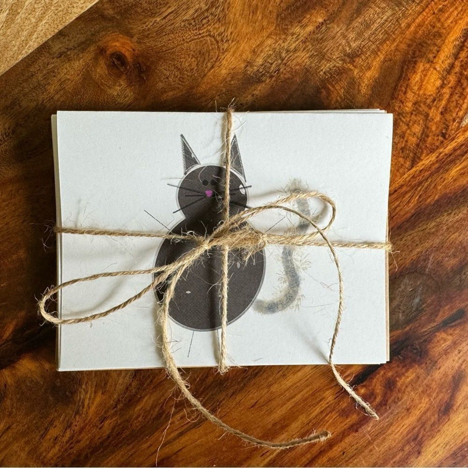 Greeting Cards Blank Cards for Cat Lovers 6 w/Envelopes Custom Designed Art