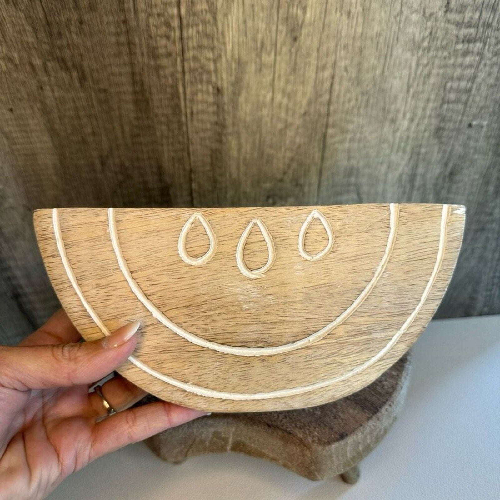 Rustic Wood Watermelon Fruit Summer Home Decor FAST SHIP NEW