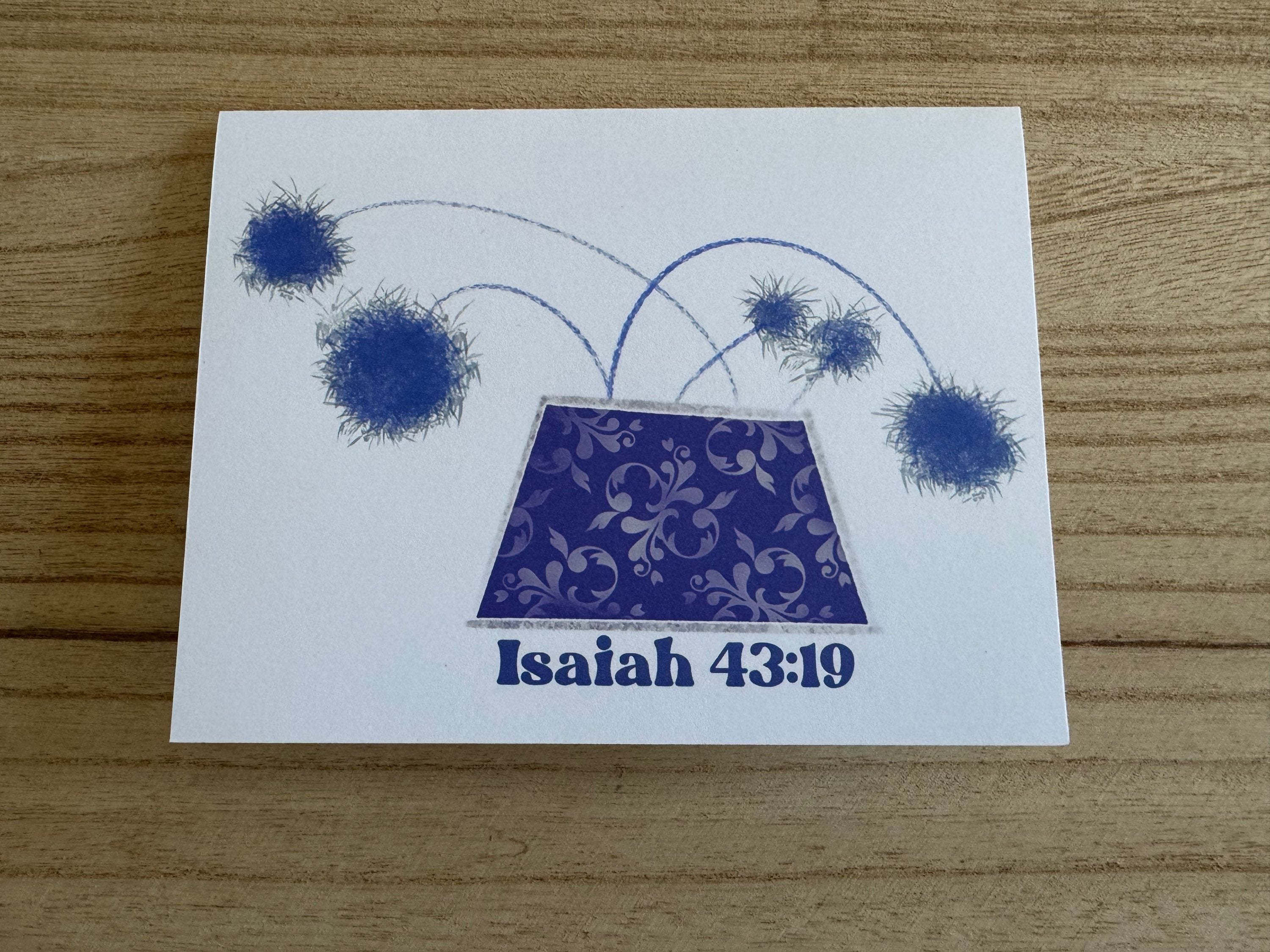 Christian Bible Verse Cards Encouragement Gift 4 with Envelopes image 1