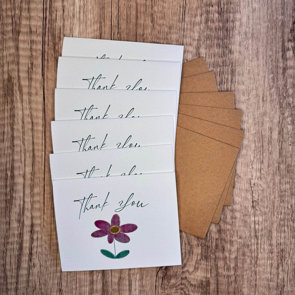 Thank You Cards Custom Thank You Note Cards Thank you Notes Handcrafted Art