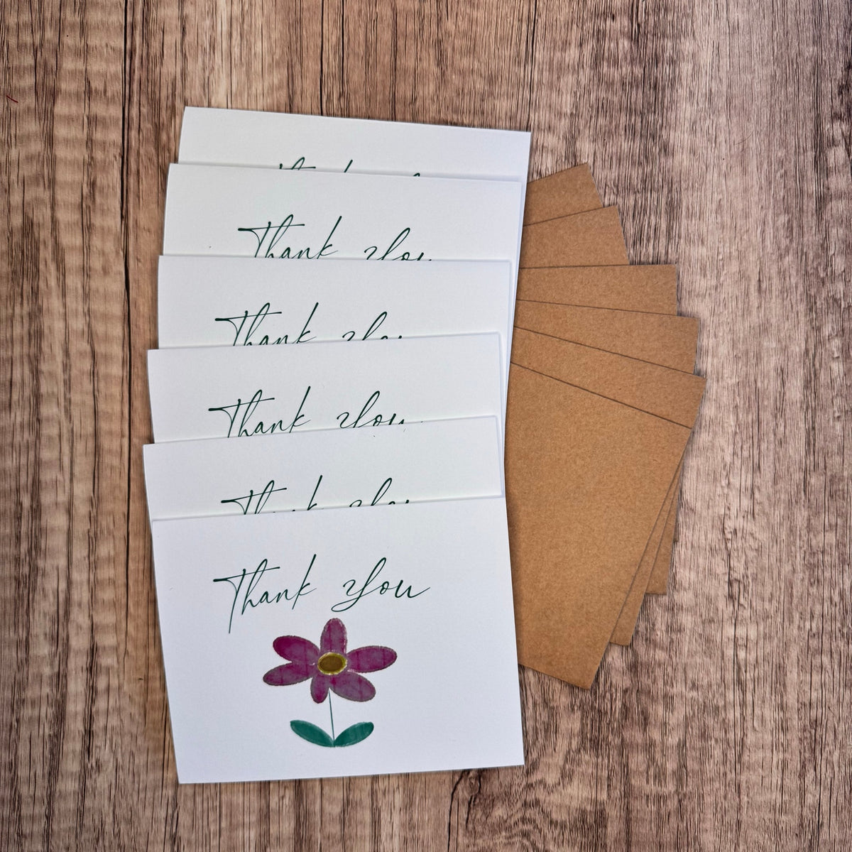 Thank You Cards Custom Thank You Note Cards Thank you Notes Handcrafted Art