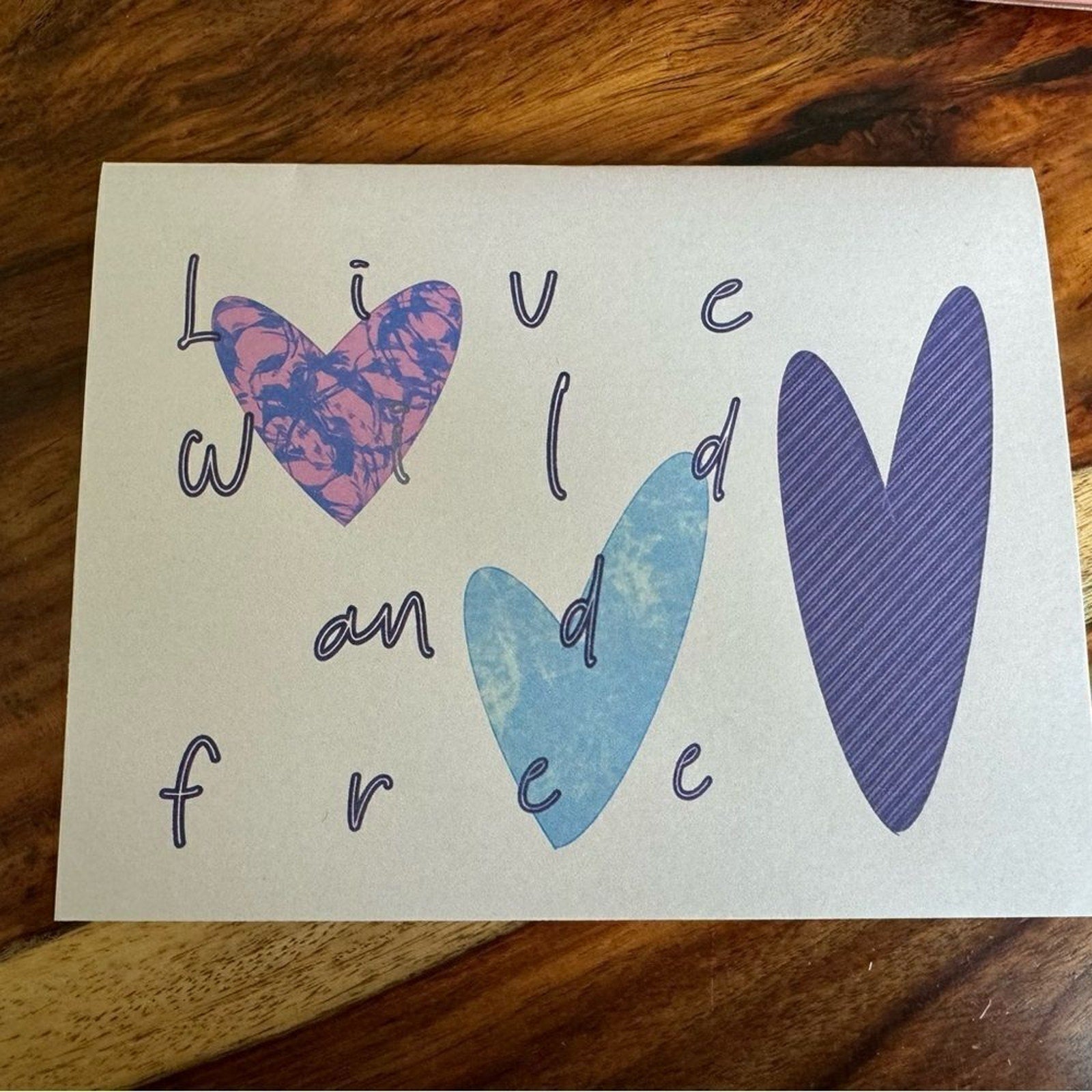 Greeting Cards Blank Notes Gift Idea for Friend 6 w/Envelopes Custom Art
