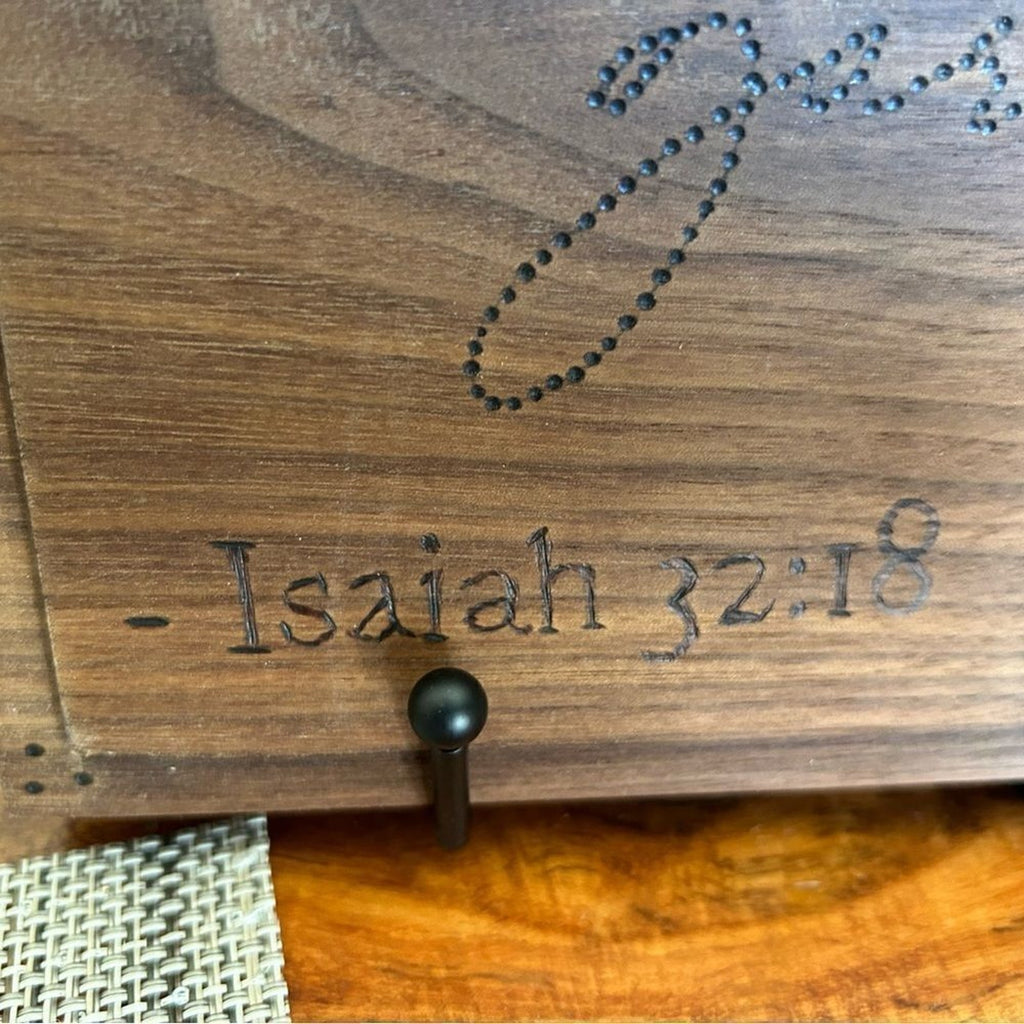 Kitchen Trivet Hot Plate Holder Hot Pad Custom Made Gift Bible Verse