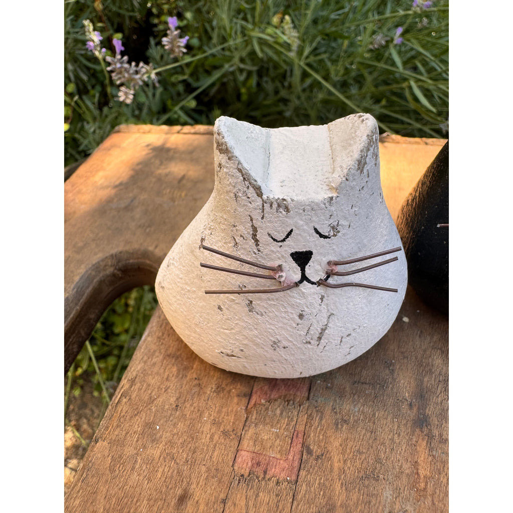 Rustic Mini Cat Set Wood Home Decor Cat Lover Gift FAST SHIP NEW 2.8 inch tall